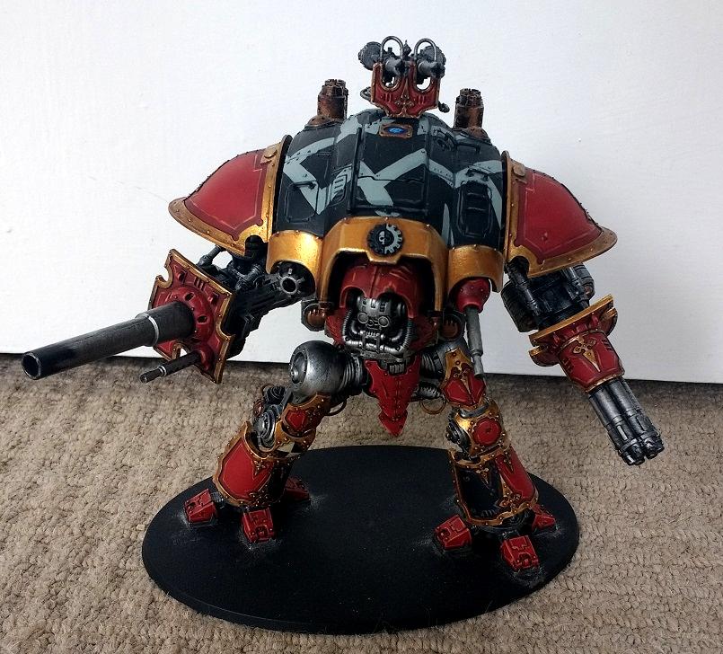 Imperial Knight, Warden, Work In Progress Knight Warden WIP 6